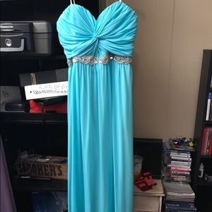 Light Blue Prom Dress
